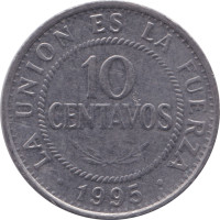 10 centavos - Bolivie