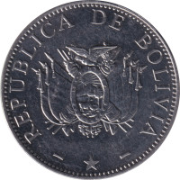 1 boliviano - Bolivia