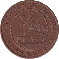 5 centavos - Bolivie