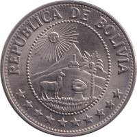 1 peso - Bolivie