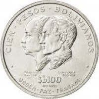 100 pesos - Bolivia