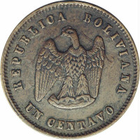 1 centavo - Bolivia