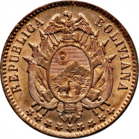 1 centavo - Bolivia