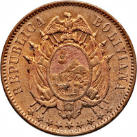 2 centavos - Bolivia