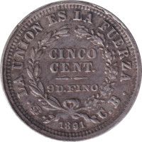 5 centavos - Bolivie