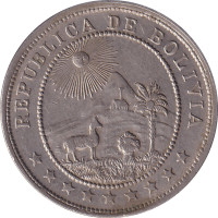 10 centavos - Bolivie