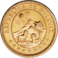 1 boliviano - Bolivia