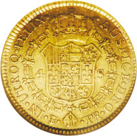 4 escudos - Bolivie