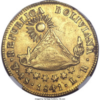 4 escudos - Bolivie