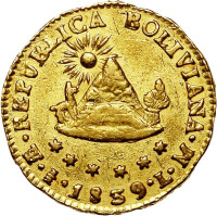 1/2 escudo - Bolivia