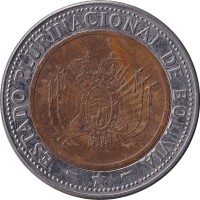 5 bolivianos - Bolivia