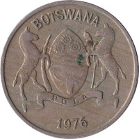 25 thebe - Botswana