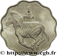 1 pula - Botswana