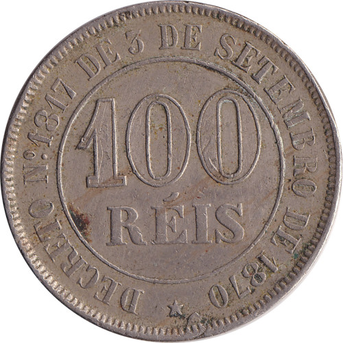 100 reis - Brésil