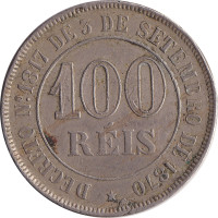 100 reis - Brazil