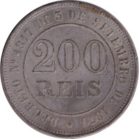 200 reis - Brazil