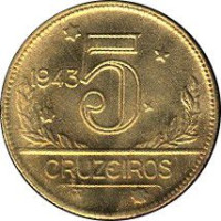 5 cruzeiros - Brésil