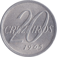 20 cruzeiros - Brésil