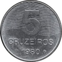 5 cruzeiros - Brazil