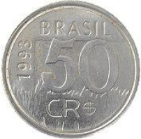 50 cruzeiros - Brazil