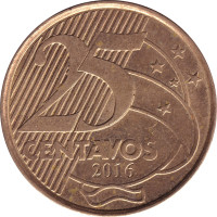 25 centavos - Brazil