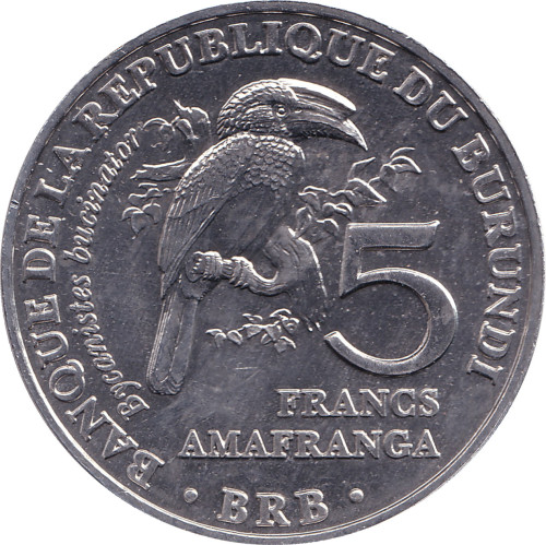 5 francs - Burundi