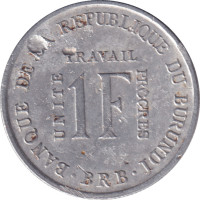 1 franc - Burundi