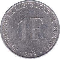 1 franc - Burundi