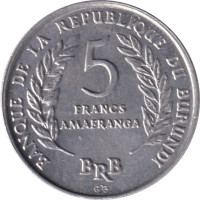 5 francs - Burundi