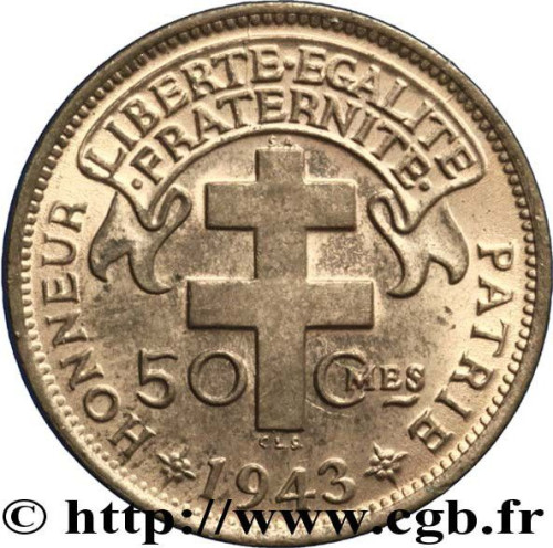 50 centimes - Cameroon