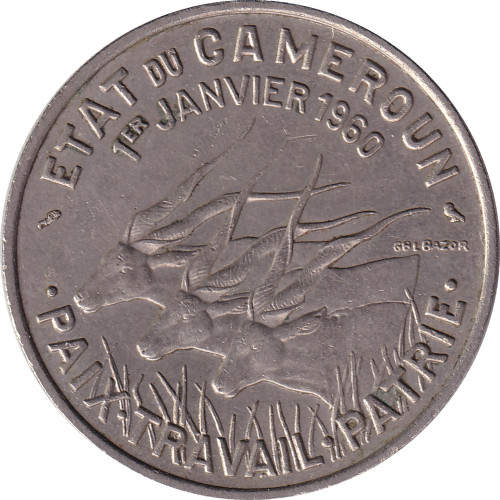 50 francs - Cameroon