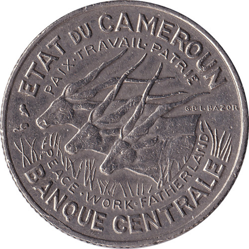 100 francs - Cameroun