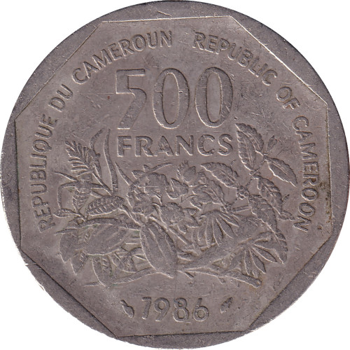 500 francs - Cameroun