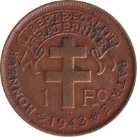 1 franc - Cameroon