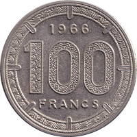 100 francs - Cameroun