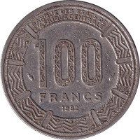 100 francs - Cameroun