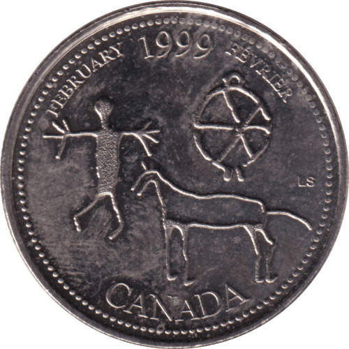 25 cents - Canada