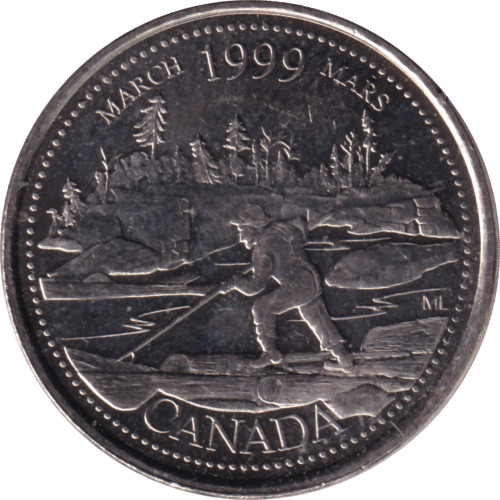 25 cents - Canada