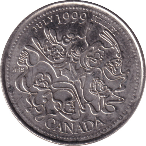 25 cents - Canada