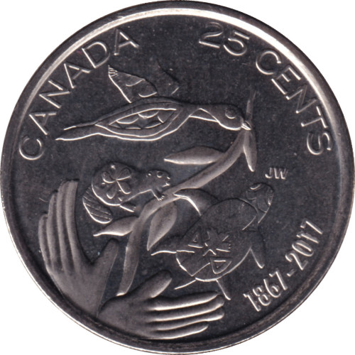 25 cents - Canada