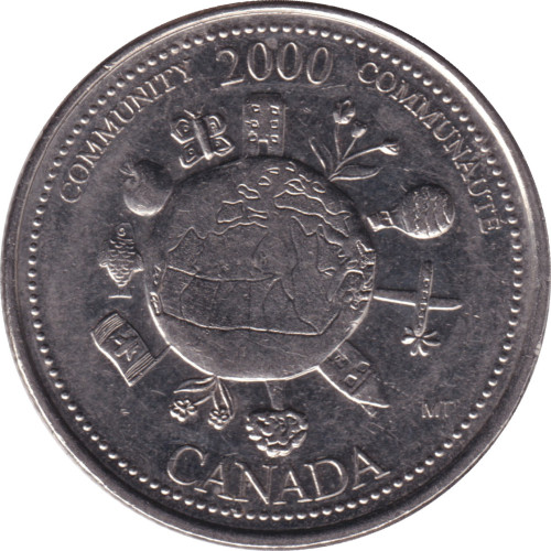 25 cents - Canada