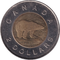 2 dollars - Canada