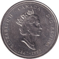 25 cents - Canada