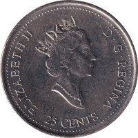 25 cents - Canada