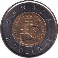 2 dollars - Canada