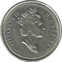 25 cents - Canada