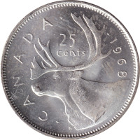 25 cents - Canada