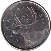 25 cents - Canada