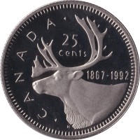 25 cents - Canada