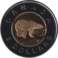 2 dollars - Canada